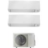 Daikin Climatizzatore Dual Split Inverter 15000+15000 Btu Condizionatore con Pompa di Calore Classe A+++/A++ Gas R32 WIFI (Unità Interna + Unità Esterna) - FTXM42A+FTXM42A+2MXM50A9 Perfera All Season