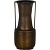 BigBuy Home Vaso dorato metallo 20 x 20 x 44 cm