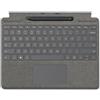 Microsoft Surface Pro 10 Bundle Tastiera Alcantara e Slim Pen 2 Platino 8X8-00173