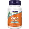 NOW FOODS ZINC 50mg - 100 Compresse - integratore di Zinco