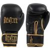 Ben Lee BENLEE Guanti da boxe in pelle BASHER nero/oro 18 oz