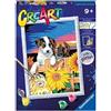 Ravensburger Gioco Creativo Creart Cagnolini con Girasoli 1 St