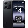 Xiaomi Note 14 Smartphone 8/256GB 6.67" Amoled 108+8+2+20MP Midnight Black