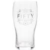 Maturi Bicchiere da birra per 50° compleanno, 570 ml