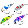 FISHN Set di lampeggiatori BLISSI 2,2gr, 3 cm - Cucchiaio per la Pesca di trote, persici, Pesca a Spinning (4 Pezzi)