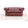 VAMA Divani Divano Chester England 2 Posti Rosso
