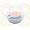 MAM Perfect Ciuccio misura 2-6 mesi, Tettarella in Silicone SkinSoft, Bio-circolare, con Custodia Porta Succhietto, Rosa Antico