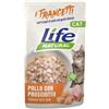 Life Pet Care Life Cat Natural Trancetti Pollo Con Prosciutto - Life Pet Care - Life Cat Natural Trancetti Pollo Con Prosciutto - 55GR