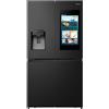 Hisense RQ760N4IFE Frigorifero Quattro Porte Americano, 577 L, Black Inox, Touch Screen, Total No Frost, Classe E, Motore Inverter, Multi Air Flow, Triple Cooling Zone, WiFi