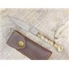 pattada COLTELLO 20 CM SARDEGNA SARDO Pattada MANICO in corno di mufole con blocco