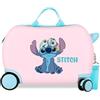 Disney Joumma Stitch in The World Valigia per bambini rosa 45x31x20 cm Rigida 1,8 kg Lucchetto a combinazione laterale ABS 1,8 kg 27,9 l Bagaglio a mano