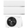 Junkers Bosch Condizionatore Dual Split Bosch CLIMATE 7000i WHITE 9+12 con 5000M 53/2 E R-32 Wi-Fi Integrato