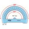 ARDA GONIOMETRO PLEXI ISOTECK 180° 15 CM ARDA 750