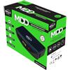 DM-Digital Decoder digitale terrestre 2024, decoder DVB-T2, Digiquest MDD HEVC H.265 Chipset 10bit Full HD FTA, Sintonizzatore TDT HD Mini, decoder TV, USB, HDMI, SCART, Telecomando, Nero, Plastica