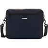 K-way Moire Borsa K8125RW K89 BLUE DEPTH