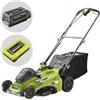 Ryobi RLM36X46H50PG - Tagliaerba a batteria - MAX POWER 36V/5Ah - Taglio 46 cm
