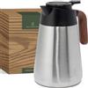 WALDWERK Caraffa Termica (1,5L) - Thermos Caffè in acciaio inox 304 a doppia parete - Brocca Isolante con beccuccio antigoccia - Bottiglia Termica per Caffè