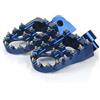 ACCOSSATO Pedane off-road Accossato Blu in Ergal 7075 per KTM EXC dal 1998 al 2016 (CC 125)