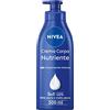NIVEA Crema Corpo Nutriente, Crema idratante per pelle secca o molto secca, Formula arricchita con NIVEA Siero Idratazione Intensa, Olio di Mandorla Naturale e Vitamina E, 500ml