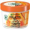 Garnier Fructis Hair Food Maschera per capelli 3 in 1 Papaya Riparatrice per Capelli Danneggiati, confezione da 3-390 ml x 3
