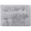 FANSU Cuscino per Cani Gatti, Cuccia Cane Interno Peluche Morbida e Soffice Cuccia Gatti Sfoderabile e Lavabile per Cani Taglia Grande e Media (XS-45X30CM,Grigio Chiaro)