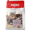 MERA Finest fit Senior 8+, cibo secco per gatti anziani a partire dagli 8 anni in su, cibo secco a base di pollame e riso, cibo sano con glucosamina, senza zucchero (400 g)