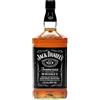 JACKDANIEL'S Jack Daniel's Old No.7 - Tennessee Whiskey Filtrato Al Carbone Lincoln County Process, Note Morbide Di Vaniglia, Caramello E Rovere Tostato, 40% Vol., Bottiglia In Vetro da 150 cl