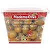 MADAMA OLIVA, Olive Schiacciate Nocellara Verdi Piccanti, Gusto Forte e Deciso, Ideali da Accompagnare con Formaggi Stagionati e Speziati, Antipasti e Salumi, 100% Made in Italy, 250 gr