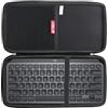 adada Hermitshell Custodia rigida da viaggio per Logitech MX Keys Mini Minimalist Wireless illuminata tastiera (nero)
