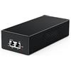 YuanLey Gigabit Injector PoE 90W, Iniettore PoE++ Converte non PoE in PoE++, 802.3bt/at/af, 10/100/1000Mbps Adattatore Ultra PoE Plug & Play, Custodia in Metallo Montaggio a Parete