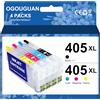 OGOUGUAN CAIDI 405xl Cartuccia d'inchiostro ricaricabile con chip di ripristino automatico per epson WF-4820 WF-4825 WF-4830 WF-7840 WF-7830 WF-7835 WF-7310