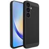 Moozy VentiGuard Cover per Samsung S24, Nero - Custodia Traspirante con Motivo Perforato per Circolazione dell'Aria, Ventilazione, Cover Anti-Surriscaldamento Phone Case