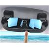 BIXUAN compatibile con Citroen C5 Aircross 2017-2023 C4 C5X Custodia per occhiali da sole auto, porta occhiali da sole C5 Aircross accessori scatola organizer