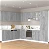 FUDUGEHMIOFWFJJ lavanderia mobili,ante per armadio a muro,mobile dispensa cucina,Mobile Pensile Grigio Sonoma 60x31x40 cm in Legno MultistratoPer l'uso in cucina