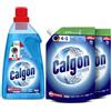 Calgon Power Gel Anticalcare Lavatrice 4 in 1, 1 Confezione da 1500ml e 2 Ricariche da 1200ml, Additivo per Capi Morbidi, per una Protezione da Calcare, Corrosione, Sporco e Cattivi Odori