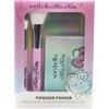 verybella - Set Trucco Hello Kitty Composto Da Palette Con Blush E Illuminante E 2 Pennelli Trucco Viso Per Un Make Up Impeccabile