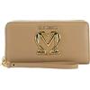 Love Moschino Portafoglio Con Zip Piccolo JC5712PP0LKC0 Beige Scuro Beige