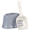 Antica Farmacia Orlandi FLAMINGO GATTO PALETTA PER LETTIERA "HODOR" CON SUPPORTO 21,5x12x28 CM