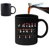 Acen Merchandise Friends Don't lie | Tazza cambia colore | Regalo per fidanzato | Tazza colazione uomo | Tazza divertente per ufficio | Tazza regalo per colleghi | Regalo compleanno uomo