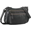 STILORD 'Rose' Borsa Donna Medio Grande - Raffinato Borsello con Tracolla in Vera Pelle Vintage, Colore: Nero