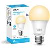 Tapo L510E Lampadina Wi-Fi E27, Funziona con Amazon Alexa e Google Home, 806 lumen, Giallo caldo dimmerabile dall' 1% al 100%, 2700 K, Controllo da remoto, 1 pezzo