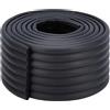 OLYCRAFT 2m Nero Letto A Castello Cuscinetti Scala 80mm Largo Striscia Anticollisione Imbottitura Autoadesiva Battistrada Trazione Protezioni Angolari con Adesivo per Gradini di Scale Angolo Mobili