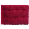 FANSU Cuscino per Cani Gatti, Cuccia Cane Interno Peluche Morbida e Soffice Cuccia Gatti Sfoderabile e Lavabile per Cani Taglia Grande e Media (XS-45X30CM,Borgogna)