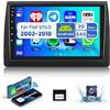 podofo 【2+64G】9'' Autoradio 2 Din Per Fiat STILO 2002-2010 Con Carplay Android Auto senza fili Mirror link,Car Radio Con Schermo HiFi Bluetooth RDS/FM+AHD Back up Camera+CANBUS