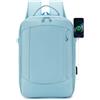 BAGROUPS Zaino Ryanair 40x20x25 Zaino da Viaggio Aereo Bagaglio a Mano 20L Borse Da Cabina Espandibile Zaini Piccolo Impermeabile Zainetto Laptop 14con Porta USB per Scuola Lavoro Donna Uomo