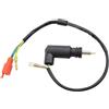 GOOFIT Valvola 90 Moto Elettrico Sostituzione per CF250 CH250 GY6 200cc 250cc Scooter Ciclomotore Pit Bike ATV Go Kart Nero