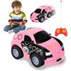 YISKY Giocattolo Modello Macchinine, 2.4 GHz Mini Macchinine Giocattolo, Mini Tirare Indietro Auto, Mini Auto Giocattolo, Giocattolo Inerziale Auto, Cars Giocattoli Macchinina, Giochi Bambini 3-12 An(Rosa)