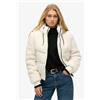 Superdry per donna. W5011758A Giacca ibrida Everest, bianco sporco [3189378], Casual, Poliestere