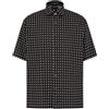 Emporio Armani Camicia Manica Corta Aquila 3D1CG71NRDZ Grigio M