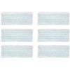 YUETTYY Cuscinetti di ricambio in microfibra per mocio Leifheit Clean Twist M Ergo Micro Duo 52120 52121 testa assorbente (2/4/6 pezzi) (6)